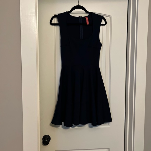 Navy Skater Dress - Picture 4 of 6